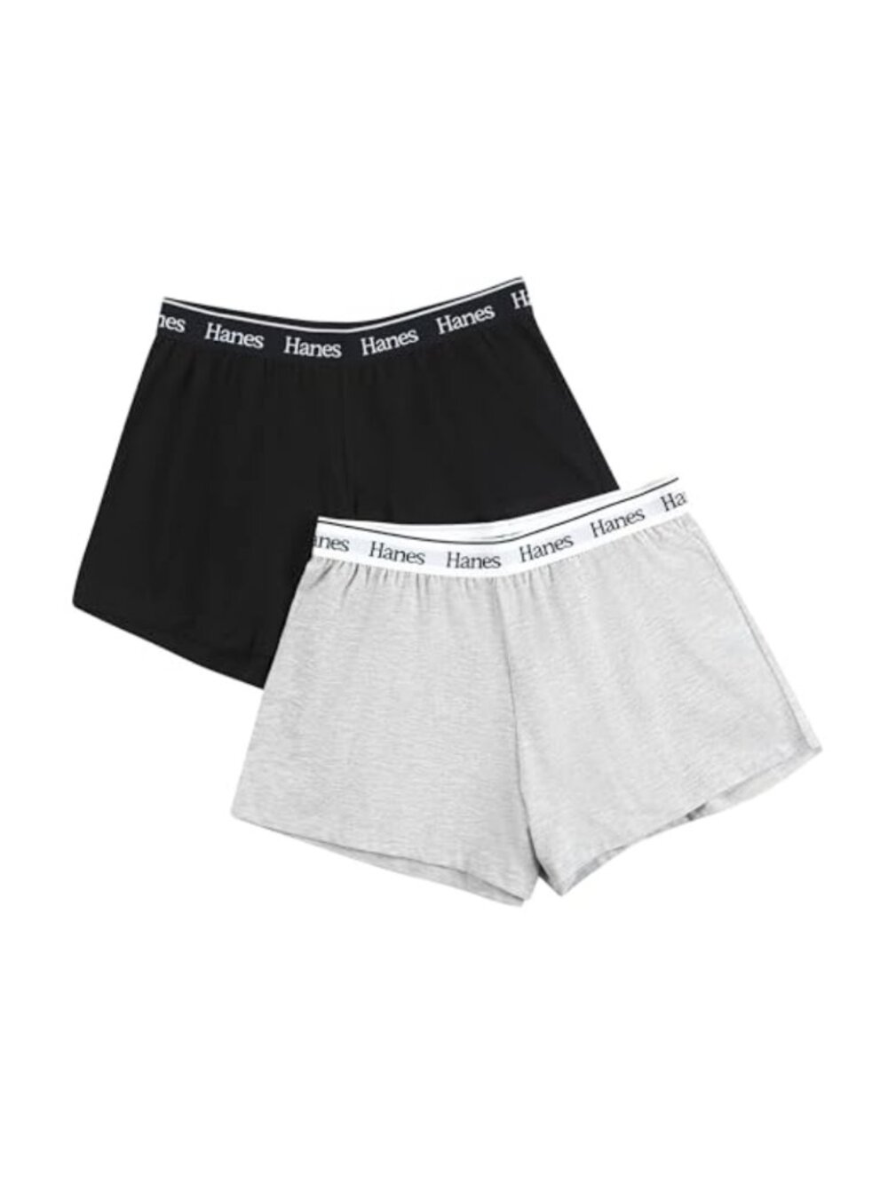 2 Pack Womens Pajama Shorts Cotton Blend Sleep Lounge Bottoms